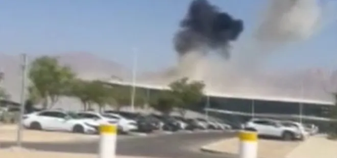 Husilerden İsrail havalimanına İHA saldırısı: 2 kişi yaralandı