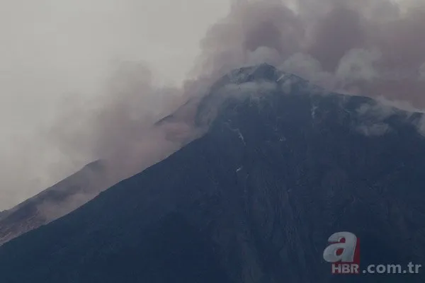 Fuego volkanı patladı onlarca ölü var