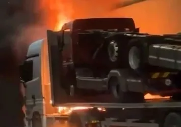 Sabiha Gökçen Havalimanı Tüneli'nde yangın! Alevler kontrol altında