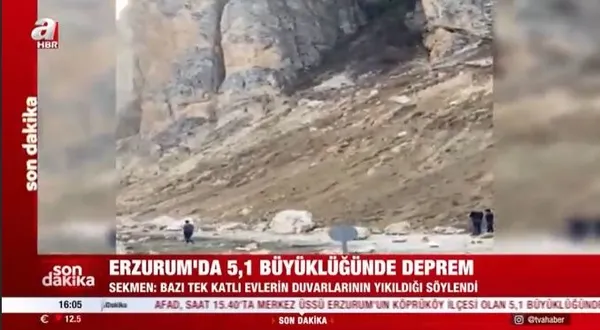 Erzurum heyelan nerede oldu? Heyelan nedir, nasıl olur? Erzurum deprem son dakika