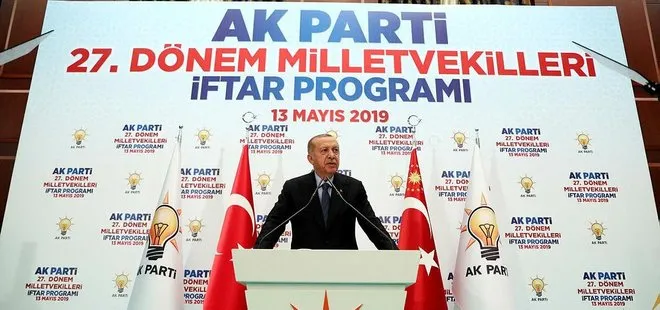 Başkan Erdoğan: AK Parti çatısı altında yerleri yok
