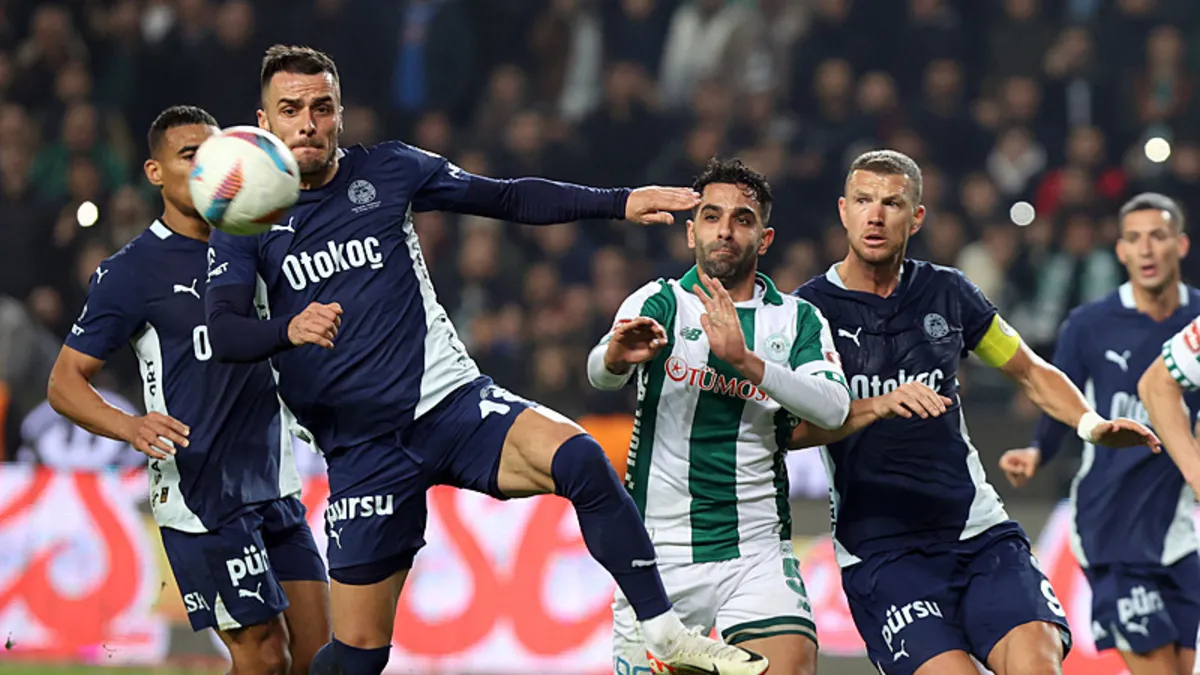 Fenerbahçe zorlu deplasmanda Konyaspor'u mağlup etti