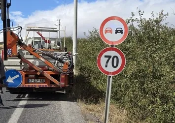 32 bin 845 trafik levhası kaldırıldı