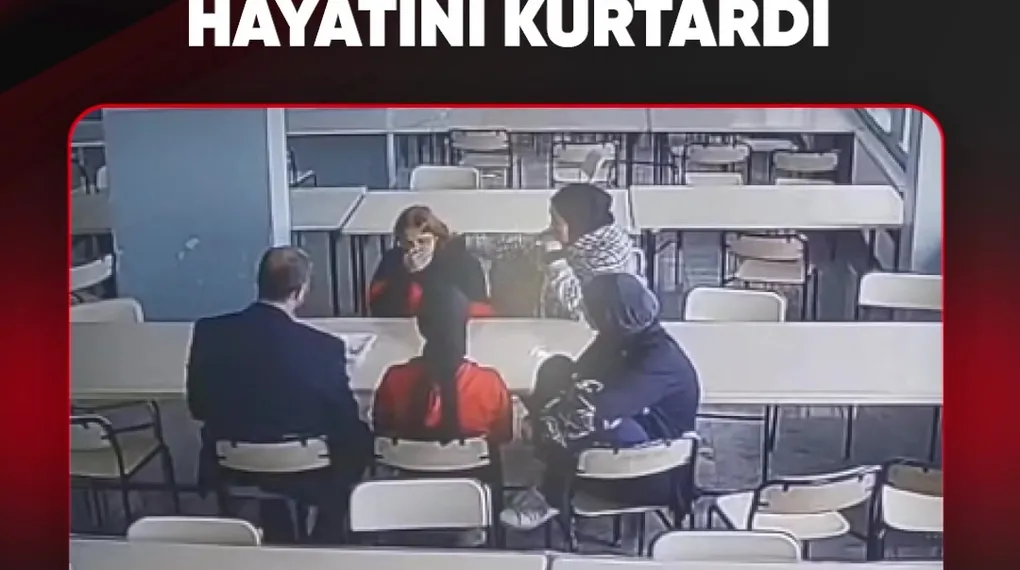 ÖĞRENCİSİNİN HAYATINI KURTARDI