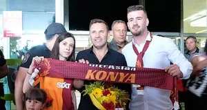 Galatasaray kafilesi Konya’da!