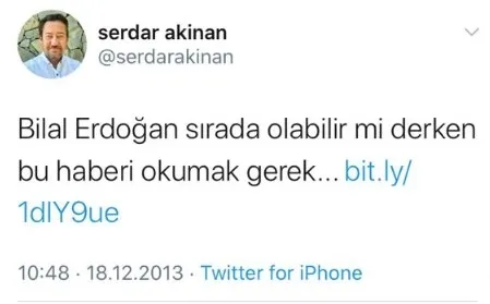 Elazığ depremi ile ilgili iftira atan provokatör Serdar Akınan’ın FETÖ ile ilişkisi