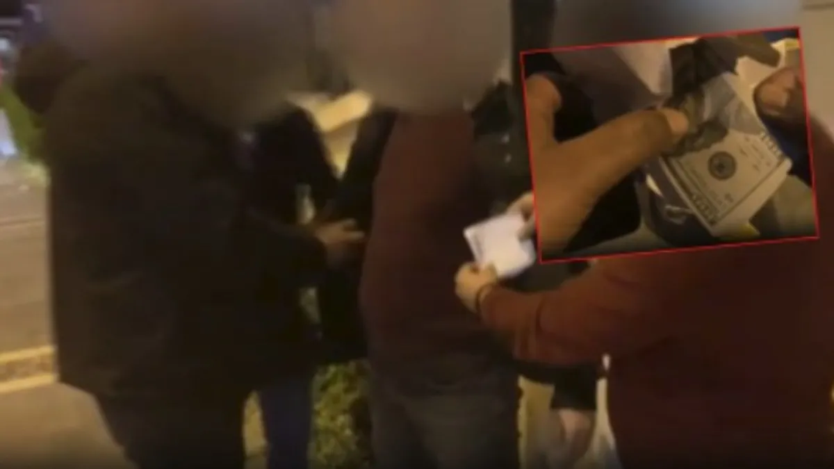 Marmaris'teki rüşvet soruşturmasında suç üstü baskın! Dolarlar ele geçirildi