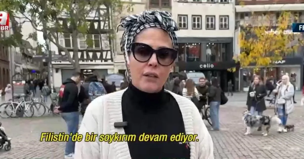 Yüzlerce Fransız soykırıma karşı sokaktaydı! Yürüyüşü organize eden Sihabi A Haber’e konuştu