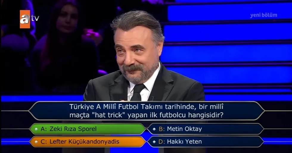 kim-milyoner-olmak-isterde-1-milyon-tllik-futbol-sorusu-ekrana-kilitledi-1777246155743.jpg Kim Milyoner Olmak İster'de 1 milyon TL'lik "hat trick" sorusu! Futbolseverler ekrana kilitlendi - 4