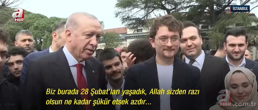 Başkan Erdoğan'a Boğaziçi'nde sevgi seli! "Elhamdülillah bugünü de gördük" 4