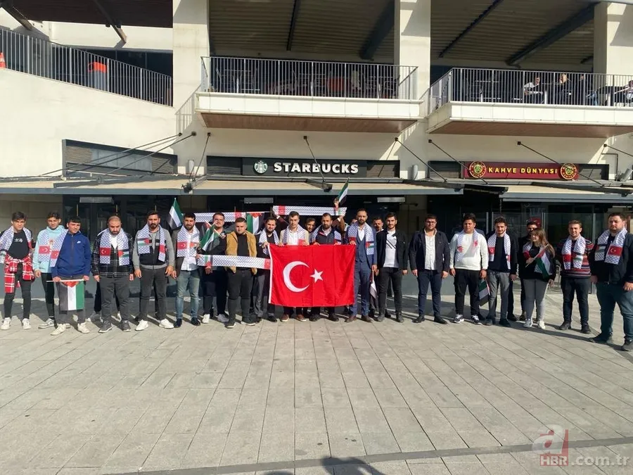 AK Parti Gençlik Kolları’ndan Starbucks’ta büyük Gazze eylemi: Say Stop! 10