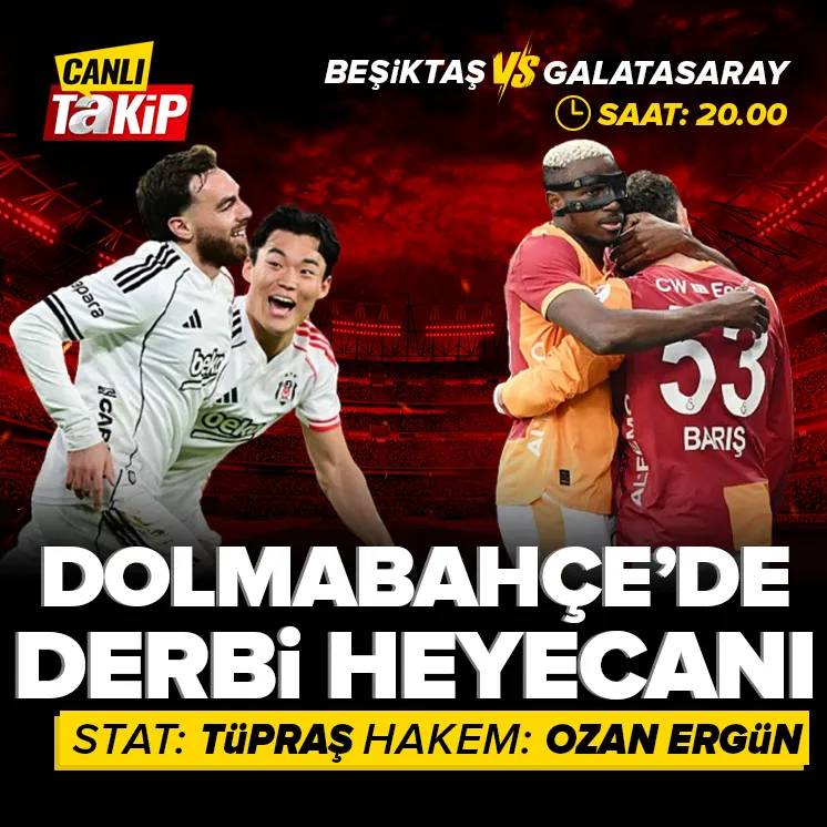 CANLI | Beşiktaş - Galatasaray