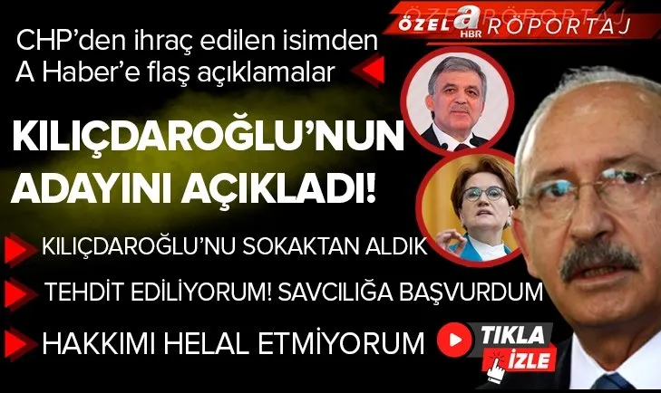 CHP’den ihraç edilen Mehmet Sevigen’den A Haber’de Kılıçdaroğlu’na tepki: Sokaktan aldık! DSP’ye kabul etmediler