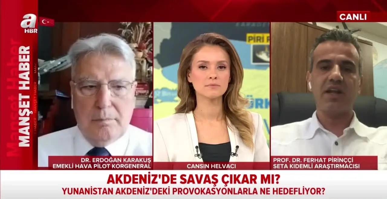 Yunanistan ile Türkiye sıcak çatışma yaşar mı? Akdeniz'de son durum ne?Uzman isim A Haber canlı yayınında yorumladı