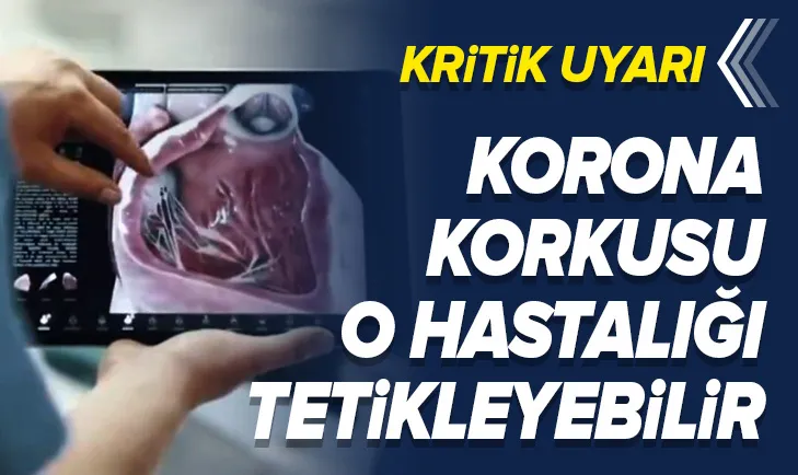 Koronavirüs korkusu için kritik uyarı