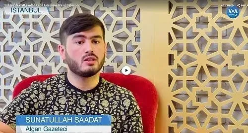 Türk kadınlarına hakaret eden Afgan uyruklu sözde gazeteci Sunatullah Saadat’la ilgili soruşturma başlatıldı
