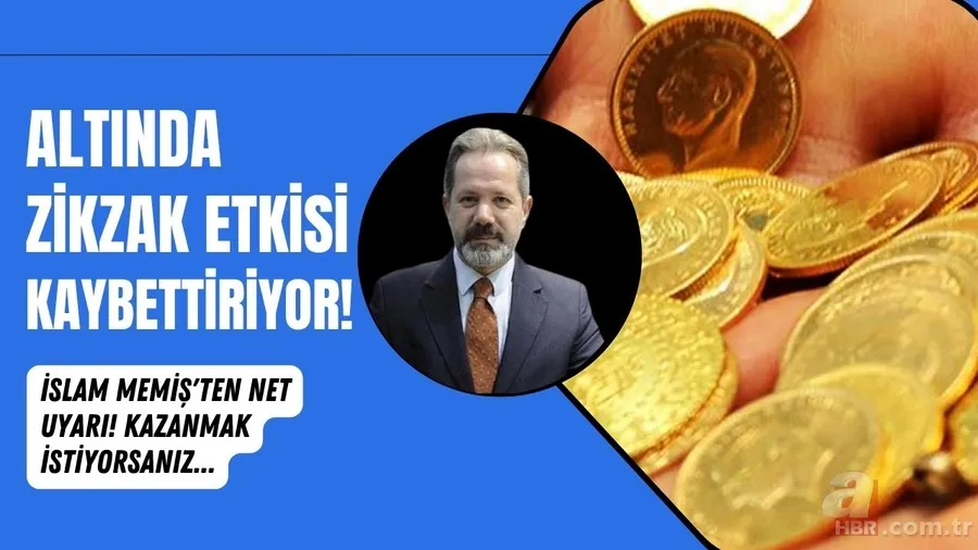 1 gram altını olan dahi baksın: Zikzak etkisi kaybettiriyor! İslam Memiş'ten A Haber'de net uyarı! Eğer kazanmak istiyorsanız... 1