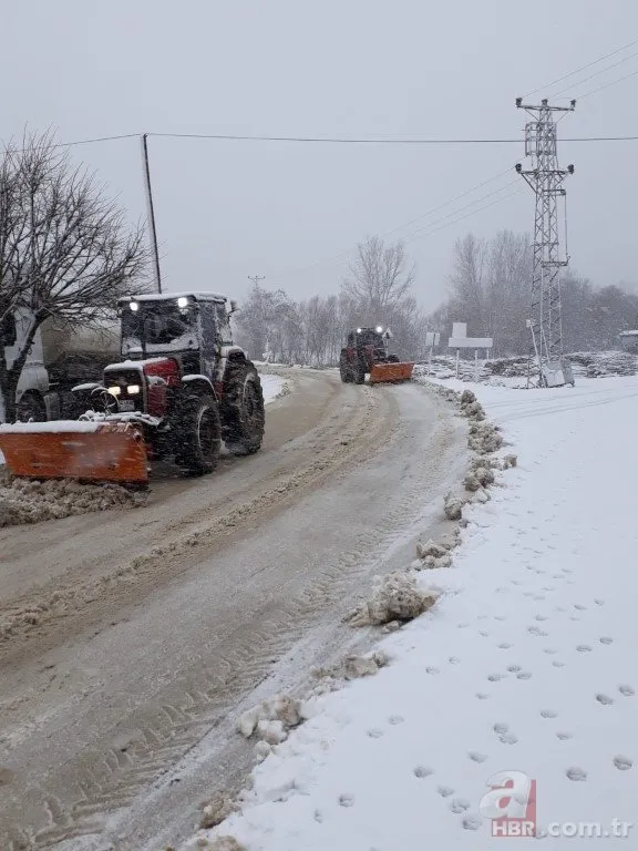 İstanbul’un Silivri ve Çatalca ilçelerinde kar yağışı etkili oluyor