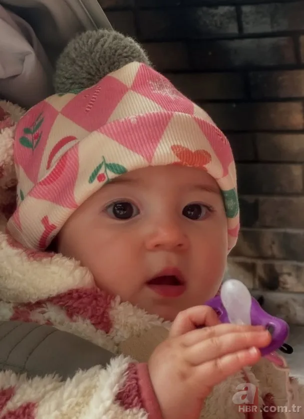 Yıldız Çağrı Atiksoy ile Berk Oktay'ın kızı Mira Milena annesinin kopyasıymış! 9