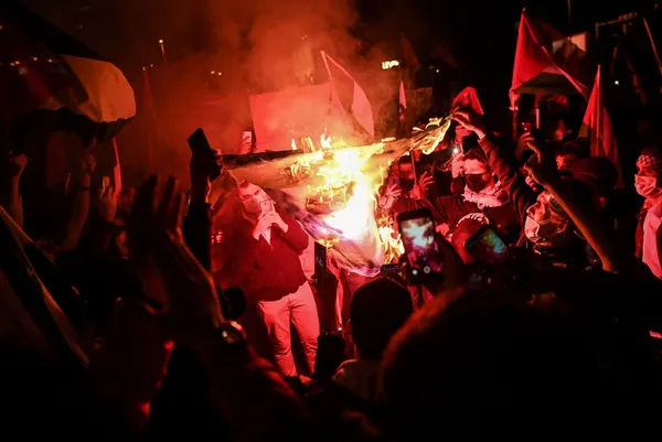 İsrail savaş uçaklarıyla Gazze'yi vurdu - 9