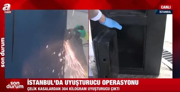 Uyuşturucu operasyonunda çelik kasa şoku! İçlerinden 304 kilogram uyuşturucu çıktı - 4