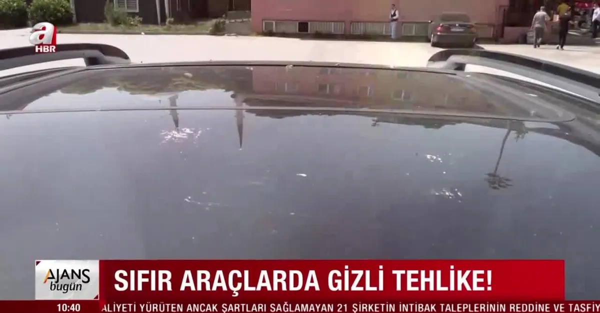 Sıfır araçlarda gizli tehlike
