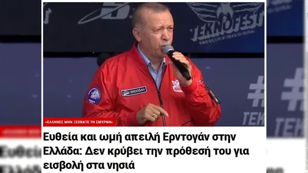 Başkan Erdoğan’ın İzmir’i unutma mesajı Yunanistan’ı titretti! Manşetler alev alev: Meydan okudular