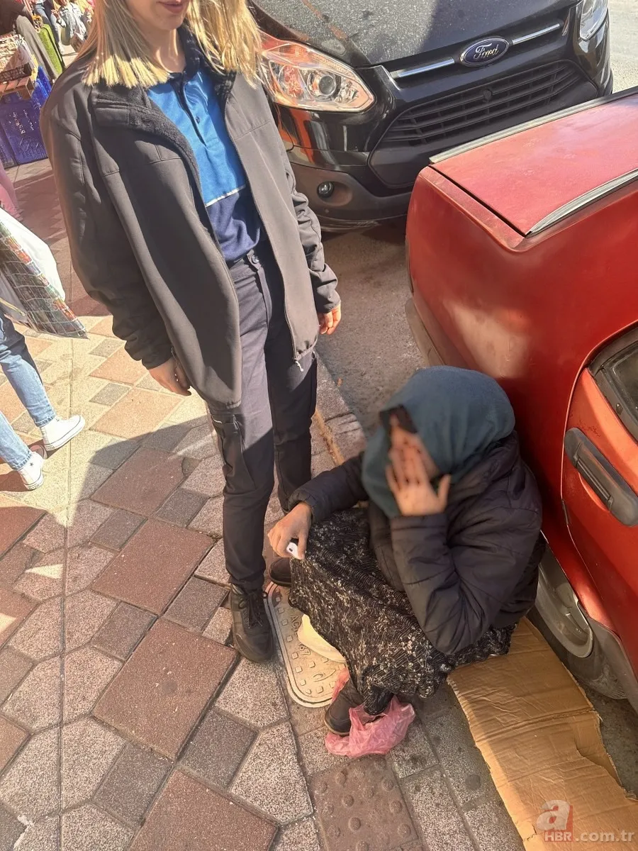 "Hastaneye gideceğim" diyerek dilendi! Üzerinden çıkan para ekipleri bile şoke etti 3