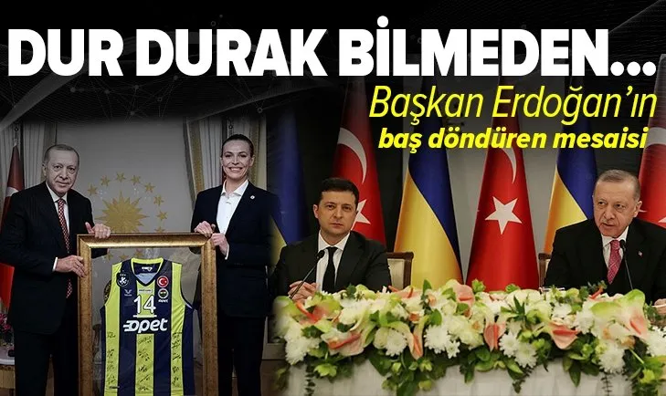 Başkan Recep Tayyip Erdoğan’ın dur durak vermeyen mesaisi! 24 saatlik tempo dikkat çekti
