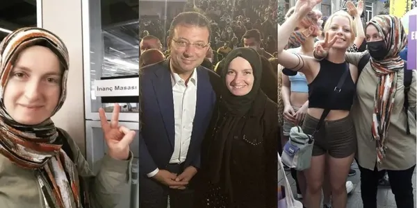 İBB’nin hocası Fatma Yavuz’dan HDP etkinliğinde skandal sözler: LGBT’li kardeşlerimin saçının teline zarar gelecekse ben bu başörtüsünü yakarım