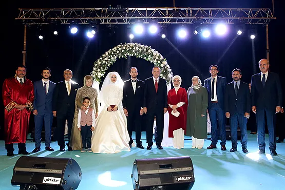 Cumhurbaşkanı Erdoğan nikah şahidi oldu - 1