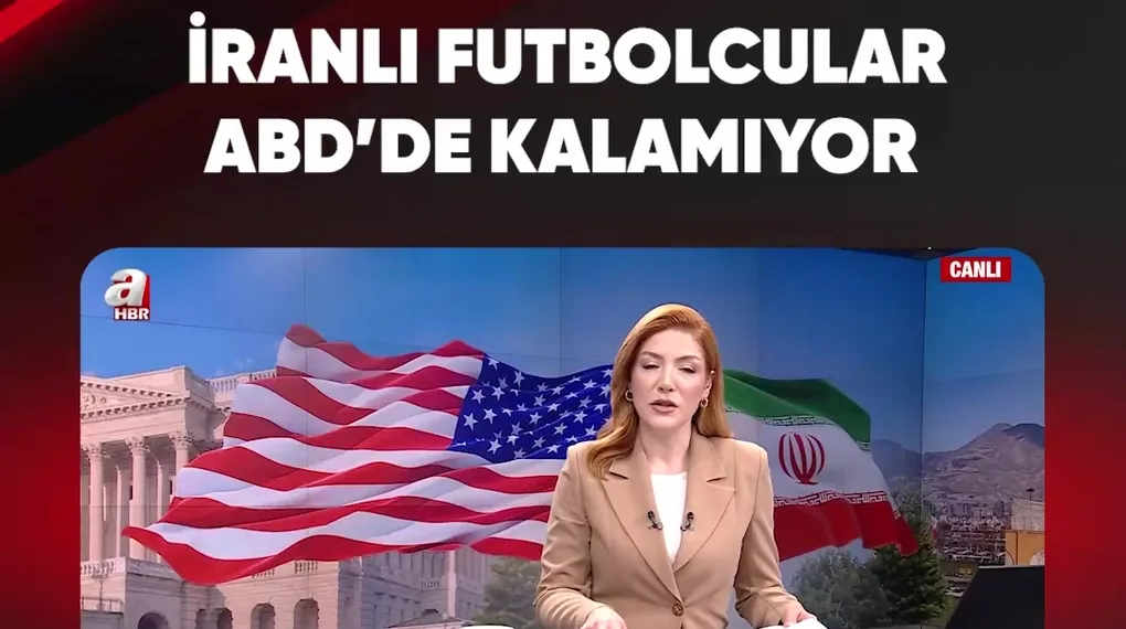 İRANLI FUTBOLCULAR ABD'DE KALAMIYOR
