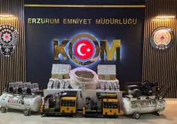 Erzurum'da kaçakçılık operasyonu: 2 gözaltı