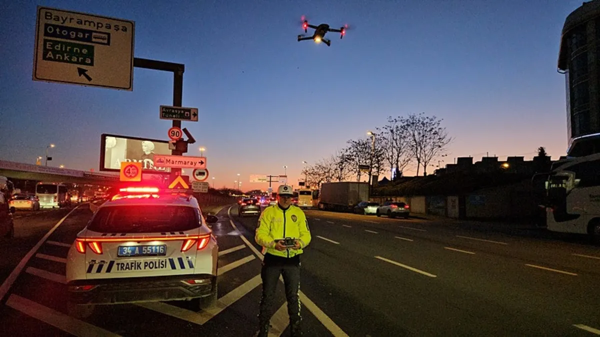 İstanbul'da taralı alan denetimi! İhlal yapan sürücülere ceza yağdı