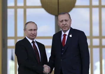 Erdoğan Putin ile görüştü