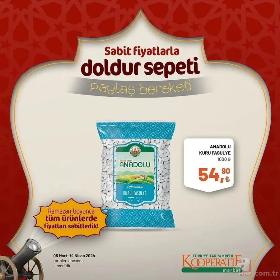 Tarım Kredi Market 30 Mart indirim kataloğu yayınladı! Kaşar peynir 205,00 TL’ye, tost peyniri 185,00 TL’ye, tereyağı 259,00 TL’ye, süt 22,50 TL’ye satışta 12