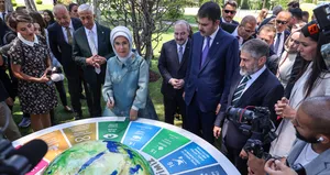 Emine Erdoğan’a ’İklim ve Kalkınma Liderlik Ödülü’