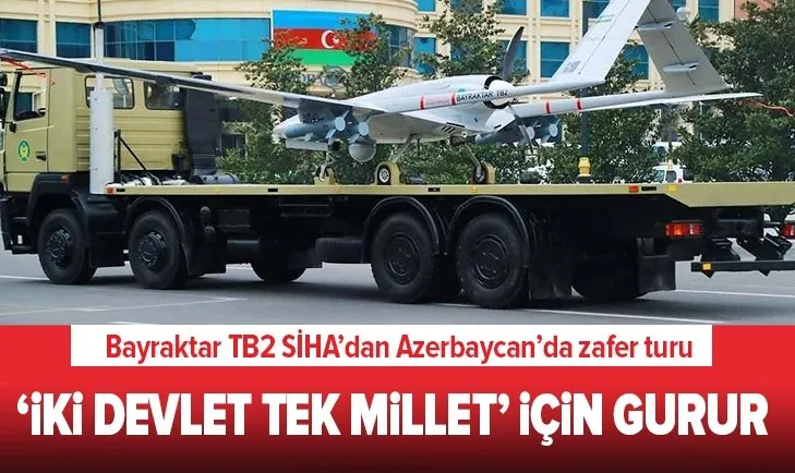 Son dakika: Bayraktar TB2 SİHA'ları Azerbaycan'da! Zafer kutlamalarında boy gösterecek