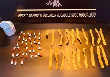 Isparta’da uyuşturucu operasyonu: 5 gözaltı