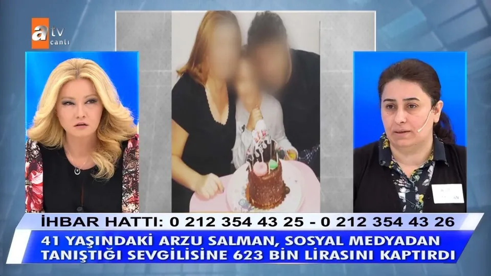 Müge Anlı canlı yayınında inanılmaz olay! Sosyal medyadan tanıştı servetini kaptırdı!