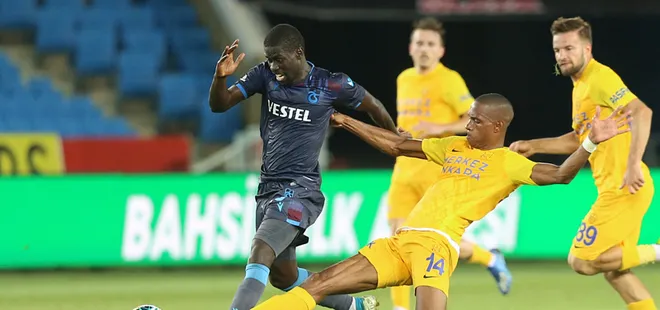 Trabzonspor: 1 Ankaragücü: 1 MAÇ SONUCU