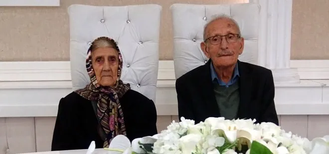 Sağlık sorunları için gittiler, aşkı buldular! 90 yaşındaki kadın ve 77 yaşındaki adam evlendi