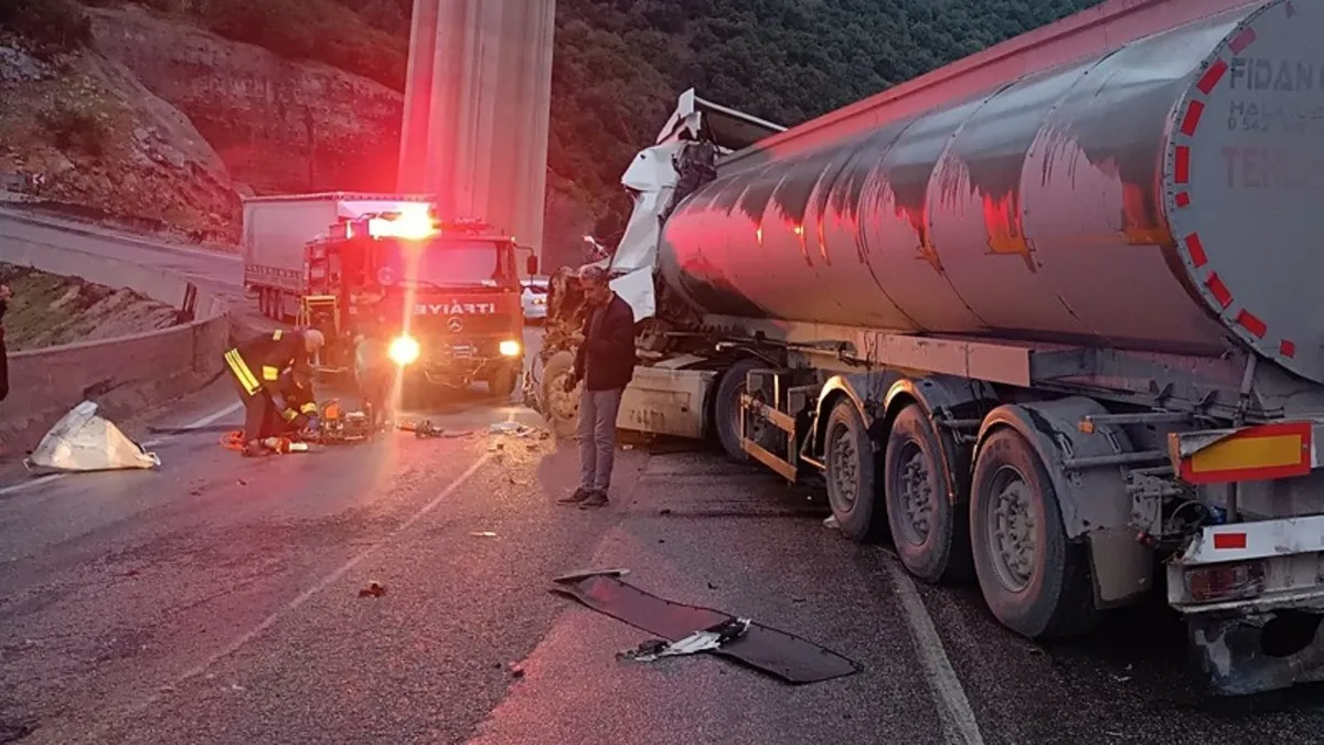 Gaziantep'te feci kaza! 1 kişi hayatını kaybetti