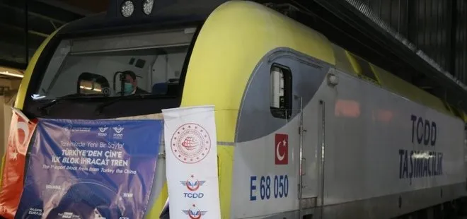 İstanbul’dan yola çıkan tren Çin’e ulaştı
