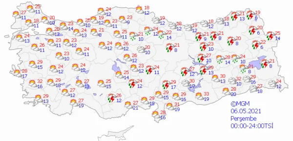 1619883618917.png Havalar ısınıyor! Bahar yüzünü göstermeye başladı! Meteoroloji'den son dakika açıklaması: İstanbul Ankara İzmir hava durumu - 7
