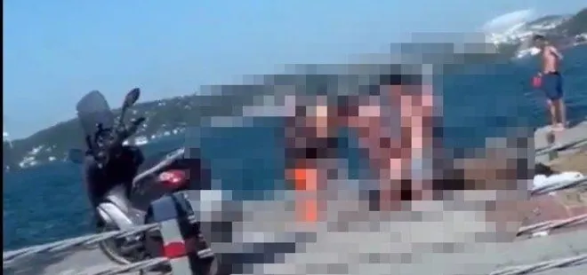 Bebek sahilde iğrenç olay! Gözaltına alındılar