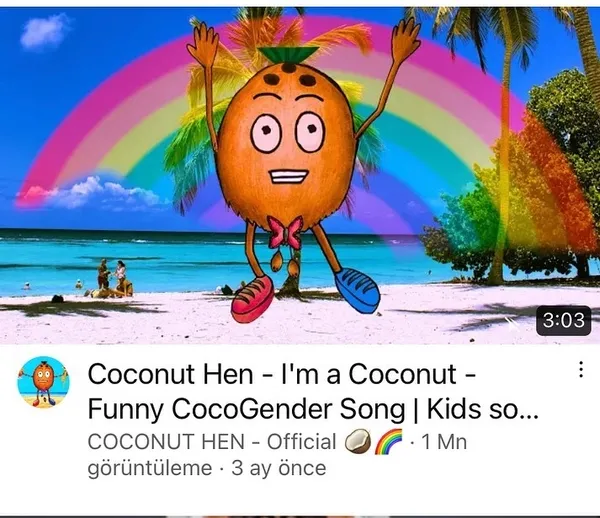 LGBT terörü çocukları rahat bırakmıyor! Oyunda ve şarkıda LGBT tehlikesi: Ben kız da değilim erkek de