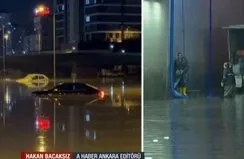 Başkent Ankara yine sular altında!