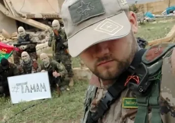 YPG safında Alman sniper'ı! Kod adı: Sidar