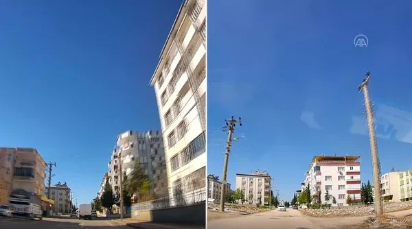 1682583057552.jpg Görüntüler Adıyaman'dan! İşte öncesi ve sonrası büyük yıkımı gözler önüne seren fotoğraflar - 1